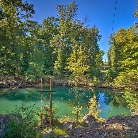 The Treehouse Cabin Creekside Home With Hot Tub! Summerville Buitenkant foto