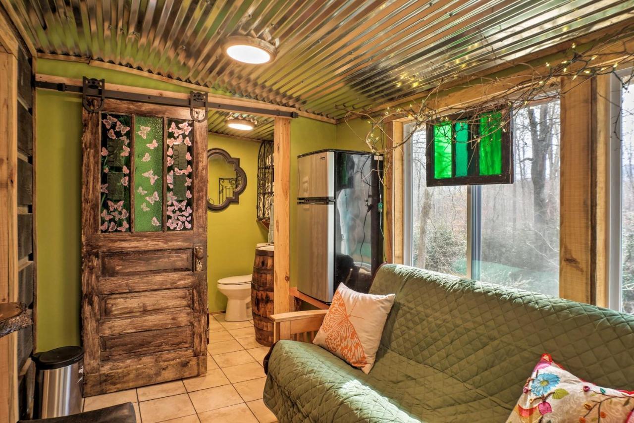 The Treehouse Cabin Creekside Home With Hot Tub! Summerville Buitenkant foto