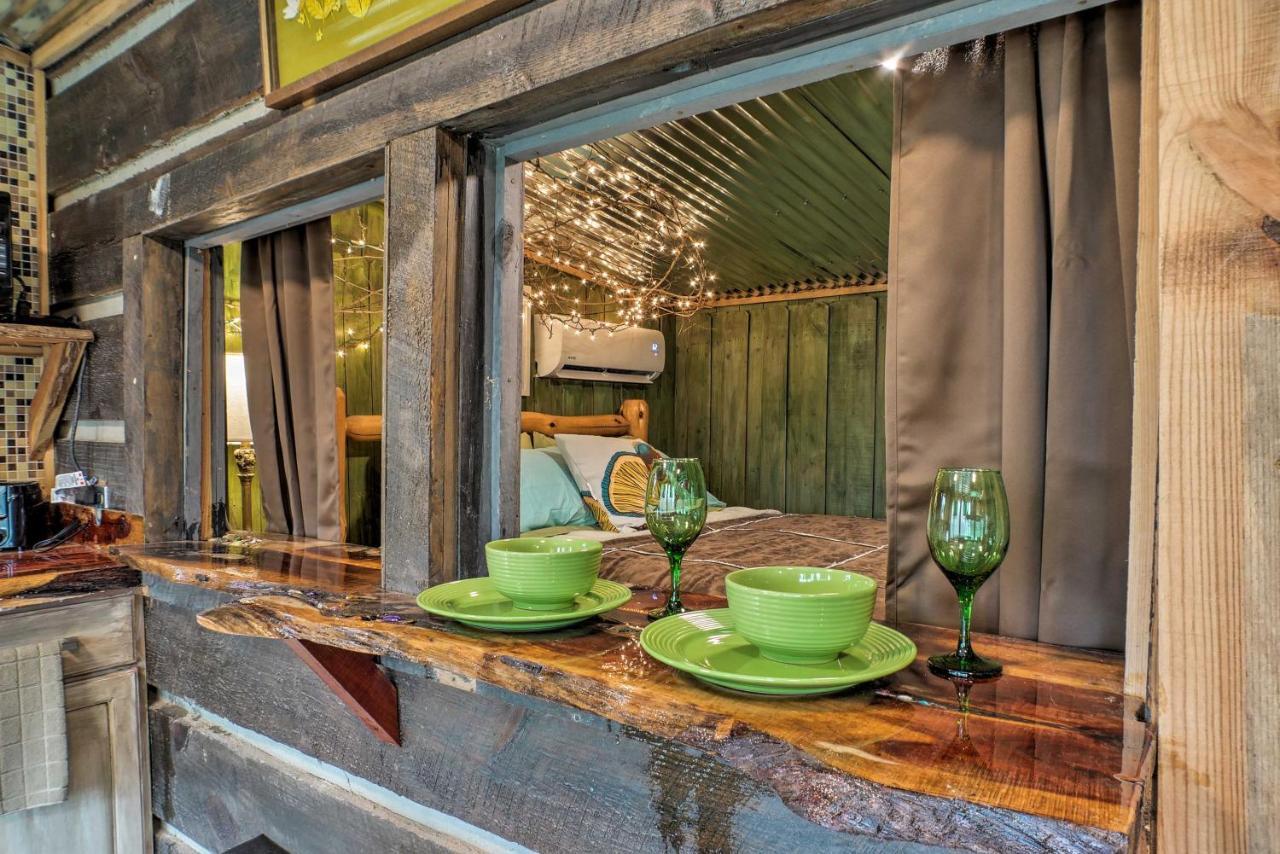 The Treehouse Cabin Creekside Home With Hot Tub! Summerville Buitenkant foto