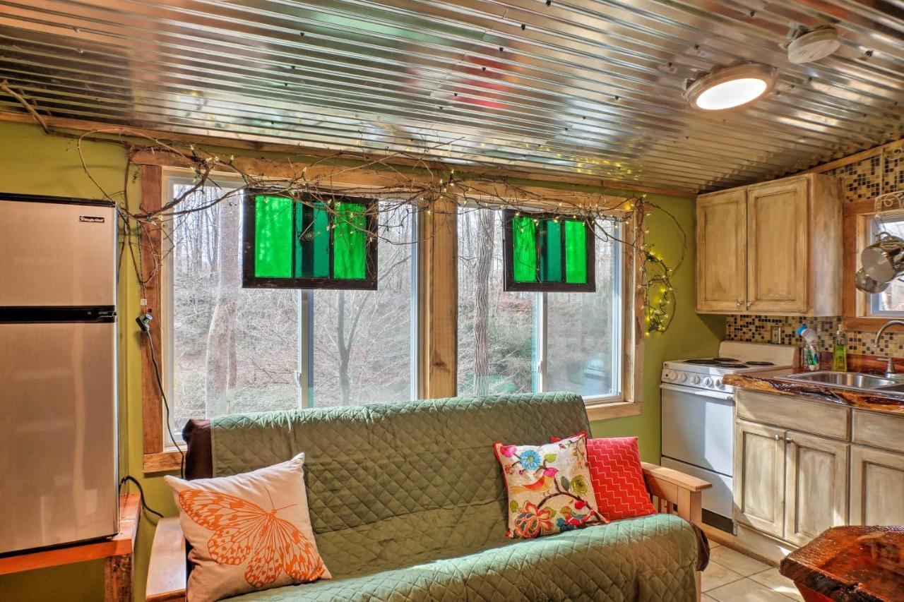 The Treehouse Cabin Creekside Home With Hot Tub! Summerville Buitenkant foto