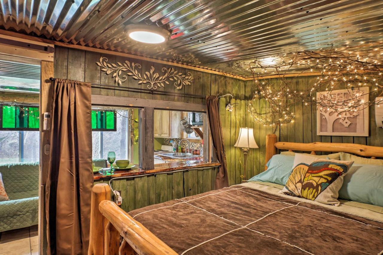 The Treehouse Cabin Creekside Home With Hot Tub! Summerville Buitenkant foto